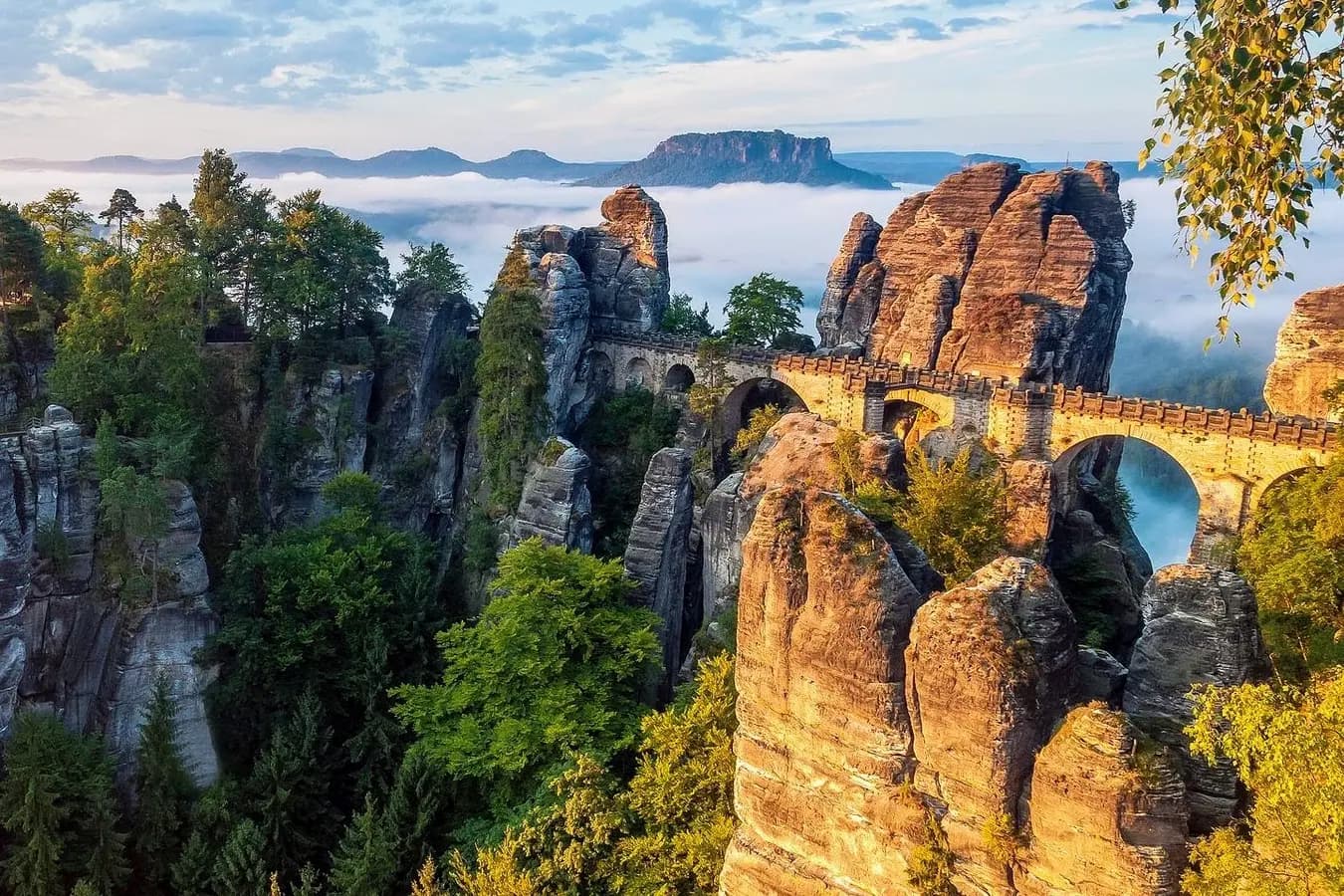 Saxon Switzerland — Bastei Bridge