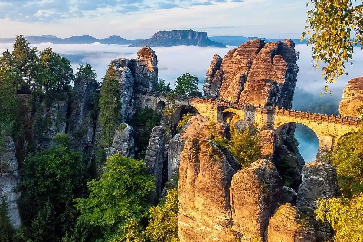 Saxon Switzerland — Bastei Bridge